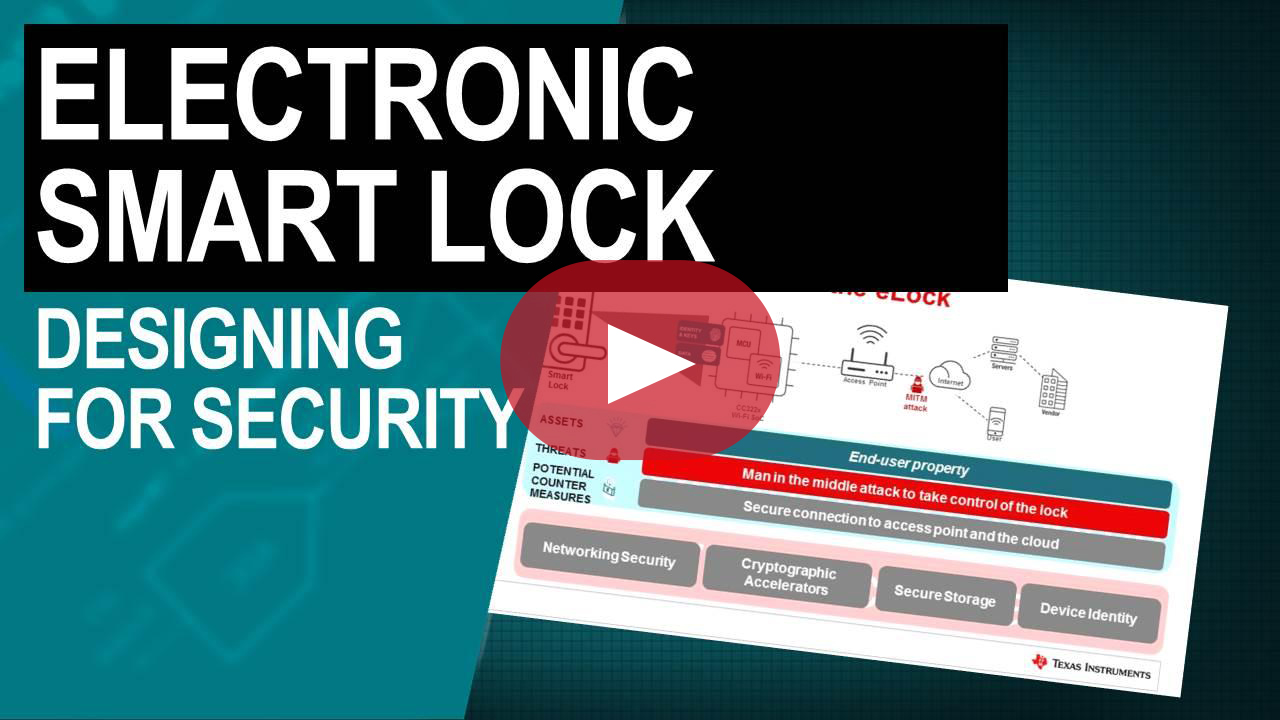 安全設計：電子智能鎖