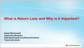 為什麼反射損失很重要