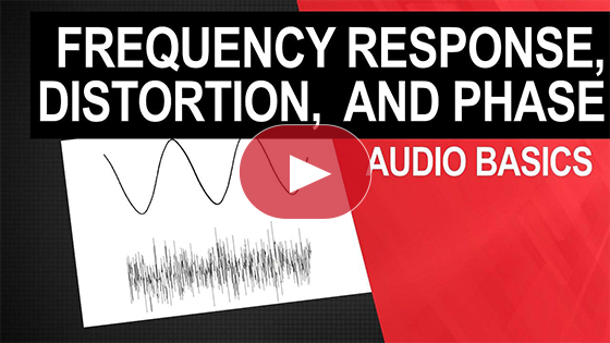 音頻互調失真和頻率回應