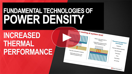 了解電源密度 – 提高熱性能