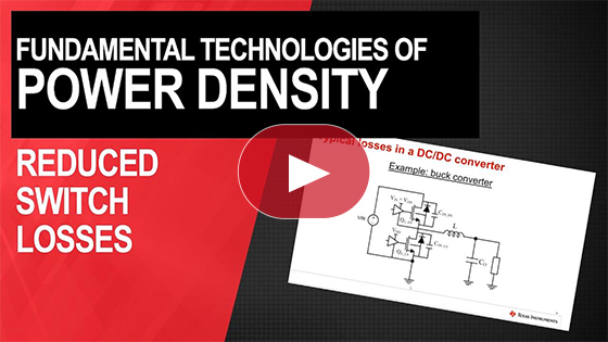 了解電源密度 – 降低開關損傷