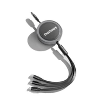 三合一伸縮數據線