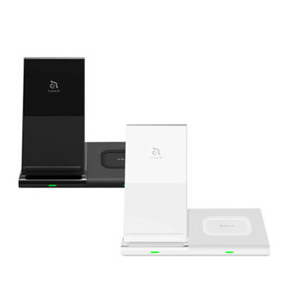 二合一無線充電座